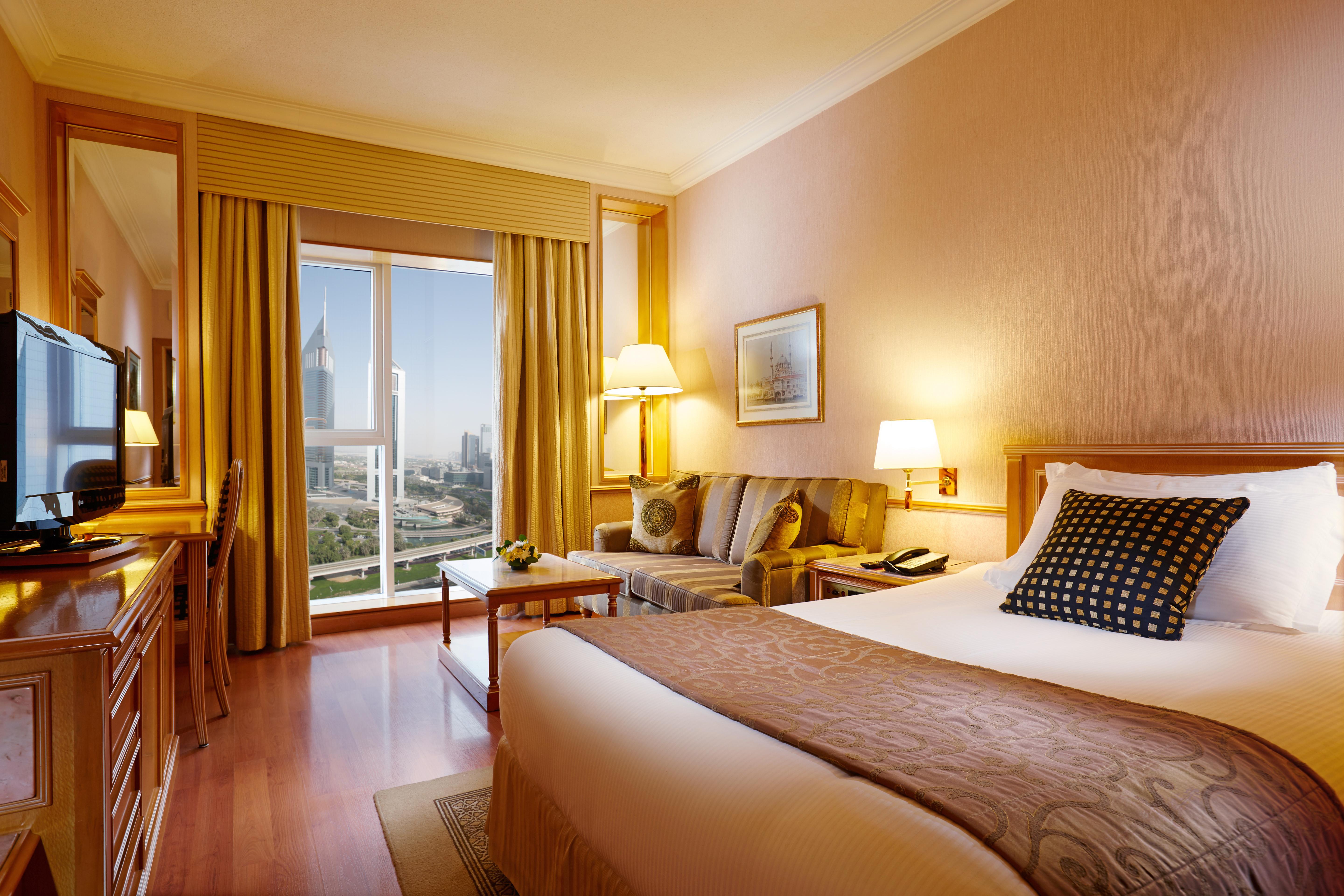 Millennium Plaza Downtown Suites Dubai Exterior foto A room at the Jumeirah Creekside Hotel